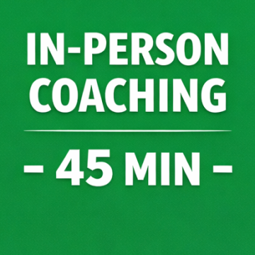 In-Person Coaching - 45 min