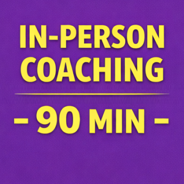 In-Person Coaching - 90 min